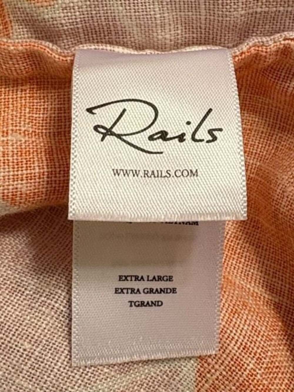 Weekend Only Sale Rails Floral Linen Button Down Shirt Size XL - Picture 9 of 11